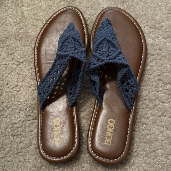 BONGO Sandals Size 10 Color Blue - Picture 4 of 6